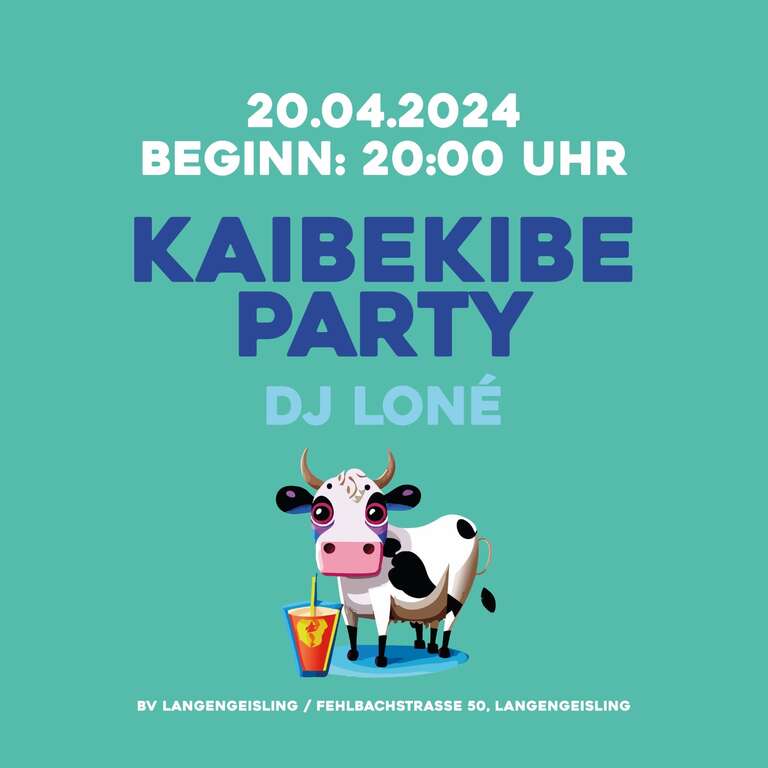 Kaibekibe-Party-Maibaumstüberl-Langengeisling-BV-Langengeisling