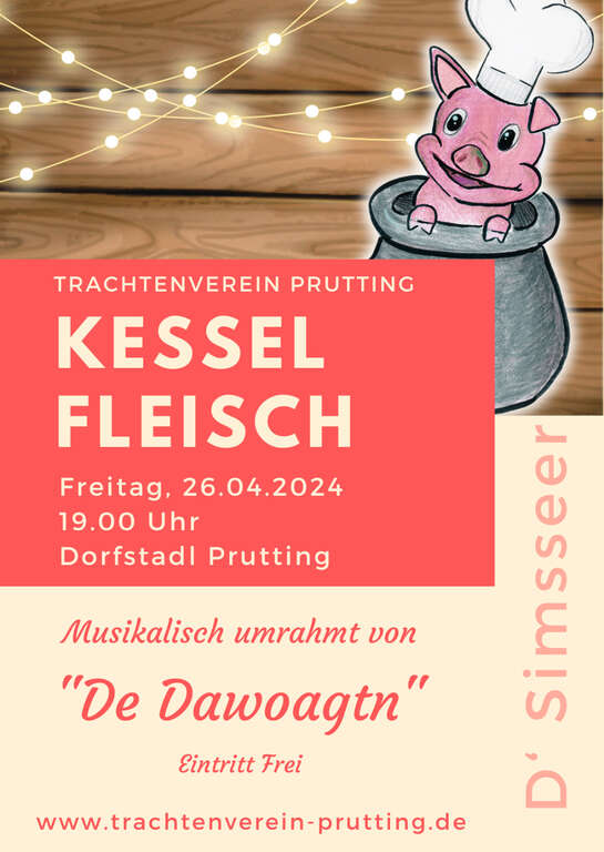 Kesselfleischessen-Dorfstadl-Prutting-Trachtenverein-Prutting