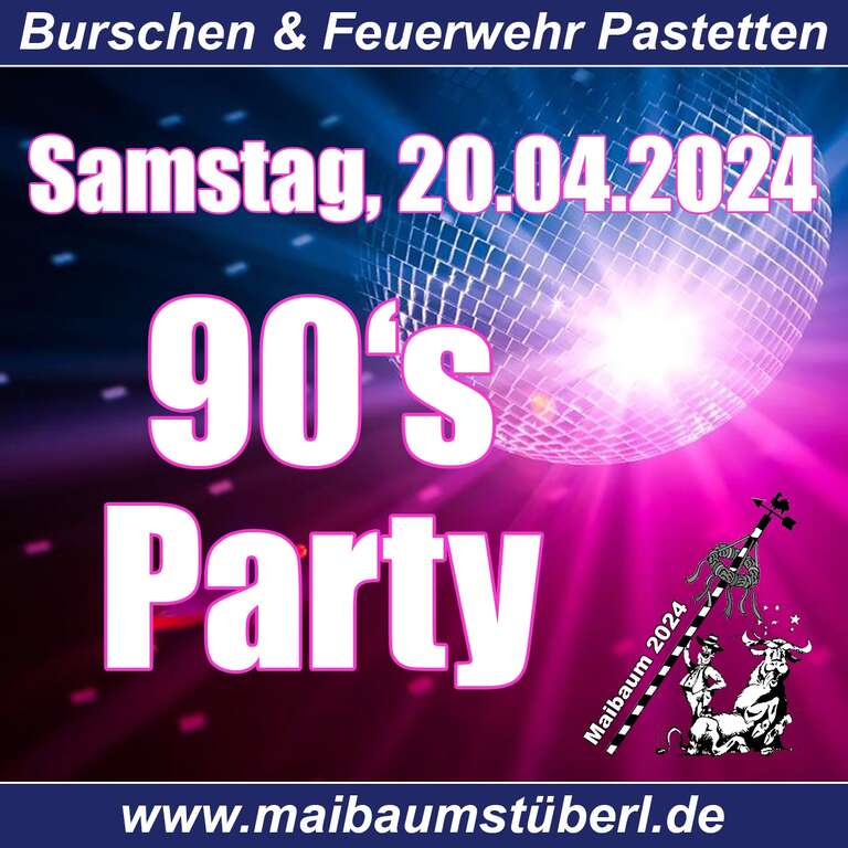 90s-Party-Pastetten-Burschengemeinschaft-Pastetten