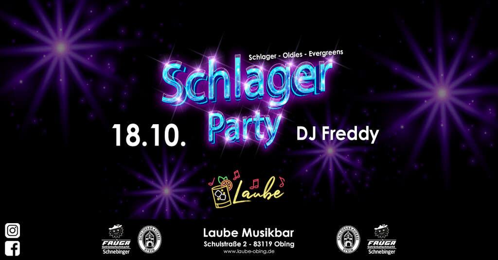 Schlager--Oldie-Party-Schulstrasse-2-83119-Obing-Laube-Musikbar-Obing-2025-10-18 Schlager--Oldie-Party-Schulstrasse-2-83119-Obing-Laube-Musikbar-Obing-2025-10-18