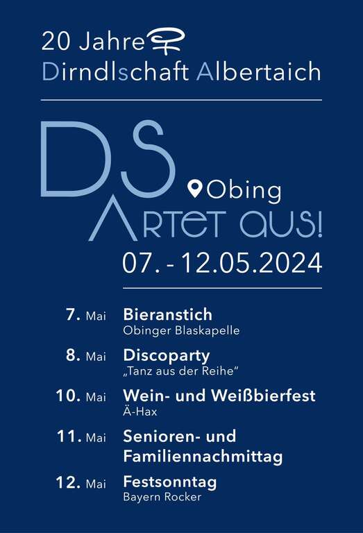 Festsonntag-20-Jahre-DS-Obing-Dirndlschaft-Albertaich-2024-05-12