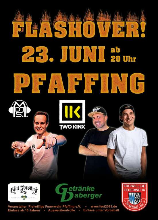 Flashover-Party-Festzelt-Pfaffing-Freiwillige-Feuerwehr-Pfaffing-2023-06-23