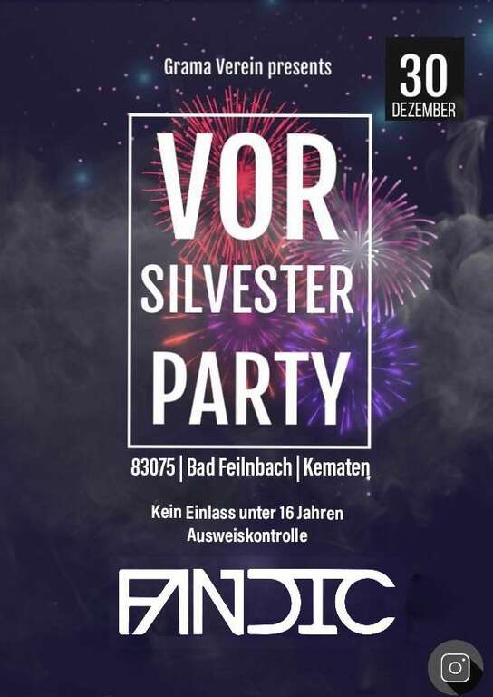 Vorsilvester-Party-Kematen-83075-Bad-Feilnbach-2023-12-30