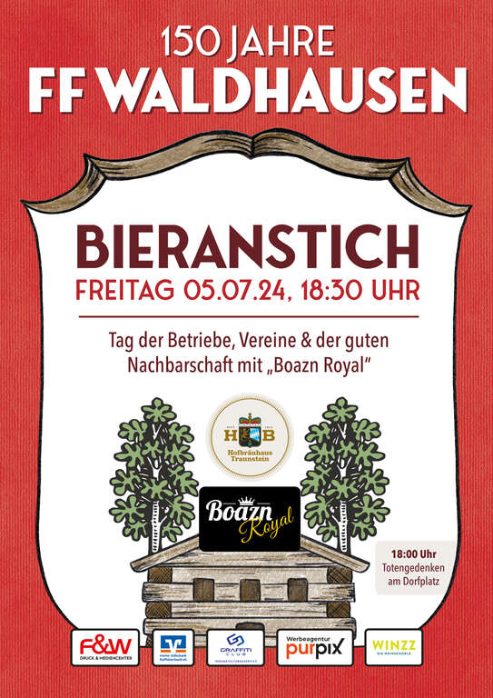 Bieranstich-mit-Boazn-Royal-Waldhausen-Feuerwehr-Waldhausen-2024-07-05
