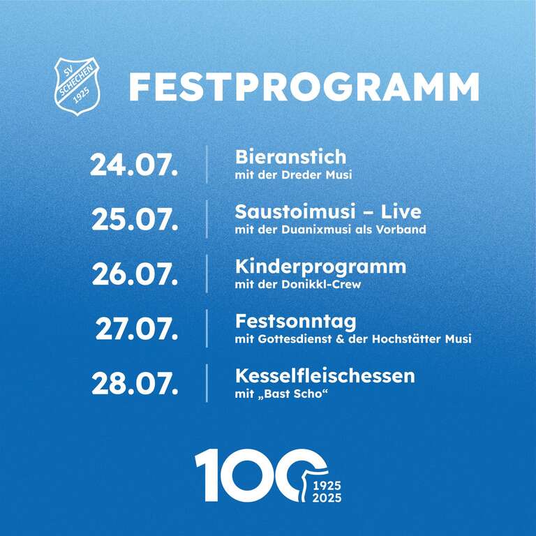 Festsonntag-Schechen-100-Jahre-SV-Schechen-2025-07-27