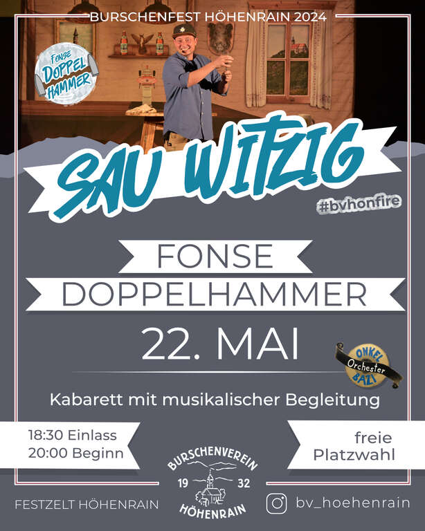 Kabarett-im-Festzelt-Hoehenrain-Grosshoehenrain-mit-Fonse-Doppelhammer-2024-05-22