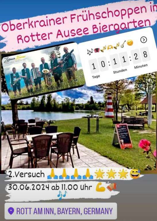 Oberkrainer-Fruehschoppen-Rotter-Ausee-Kiosk-Rotter-Auser-2024-06-30