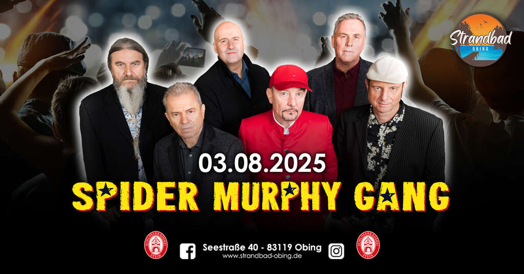 Spider-Murphy-Gang-live-Strandbad-Obing-CBE-Konzert-GmbH-2025-08-03