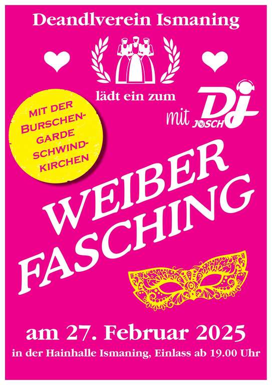Weiberfasching-Hainhalle-Ismaning-Deandlverein-Ismaning-2025-02-27