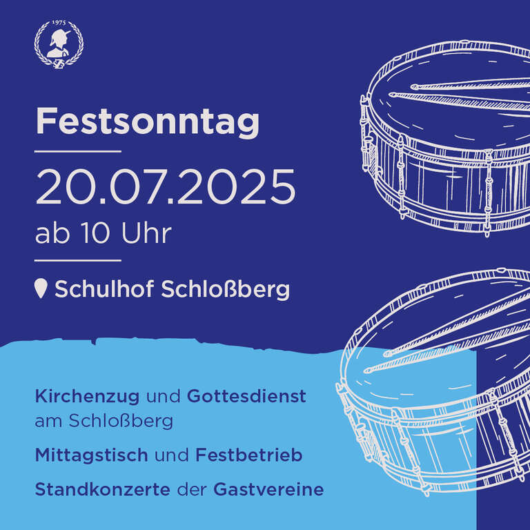 Festsonntag-StephanskirchenSchlossberg-Spielmannszug-Stephanskirchen-2025-07-20