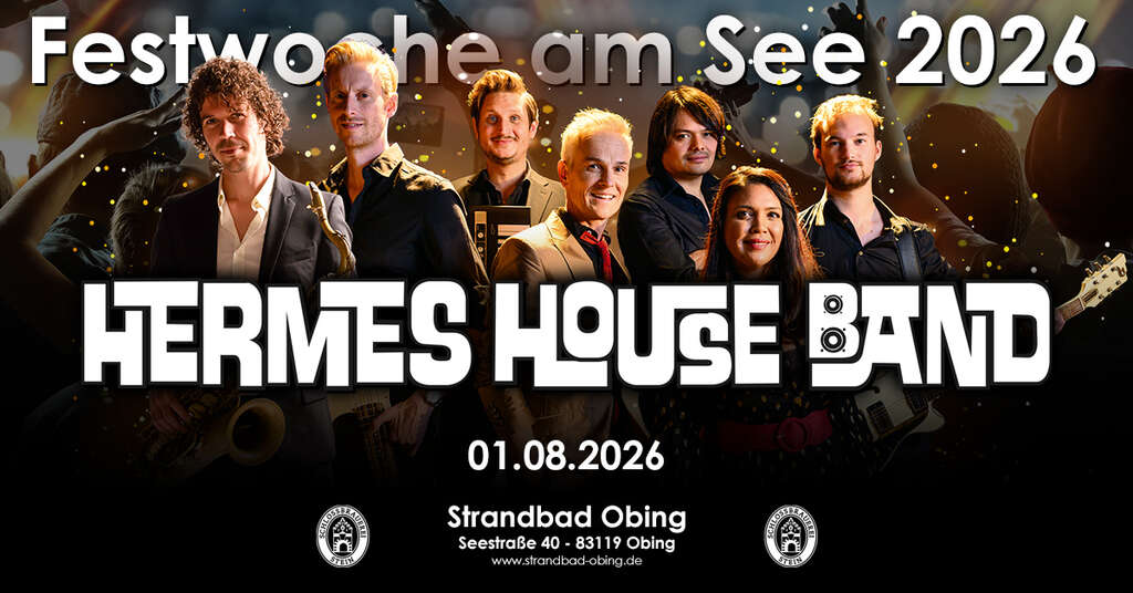 Hermes-House-Band-live-Seestrasse-40-83119-Obing-Strandbad-Obing-2026-08-01
