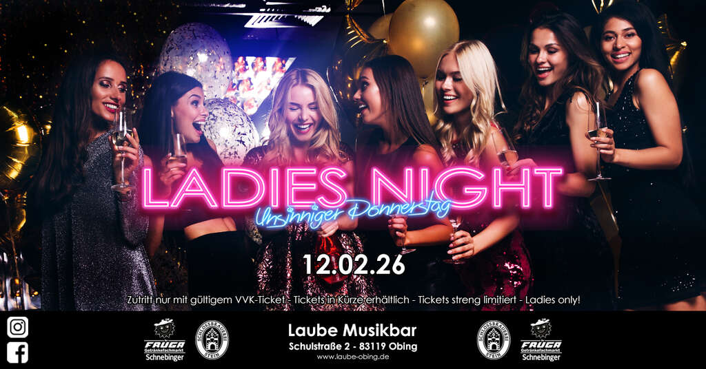 Ladies-Night-Unsinniger-DO-Schulstrasse-2-83119-Obing-Laube-Musikbar-Obing-2026-02-12