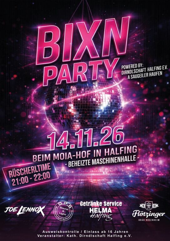 BIXN-Party-Halfing-Halfing-Dirndlschaft-Halfing-eV-2026-11-14