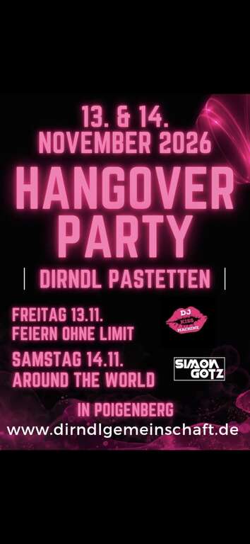 Hangover-Party-Poigenberg-Pastetten-Dirndl-Pastetten-2026-11-14