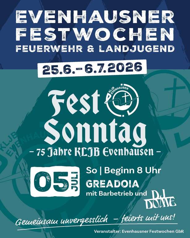 Festsonntag-KLJB-Evenhausen-Evenhausen-Evenhausner-Festwochen-Gbr-2026-07-05