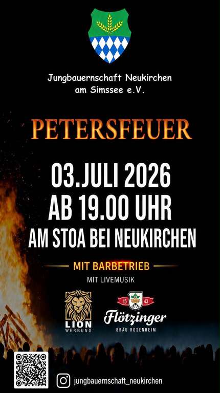 Petersfeuer-Neukirchen-am-Simssee-Jungbauernschaft-2026-07-03
